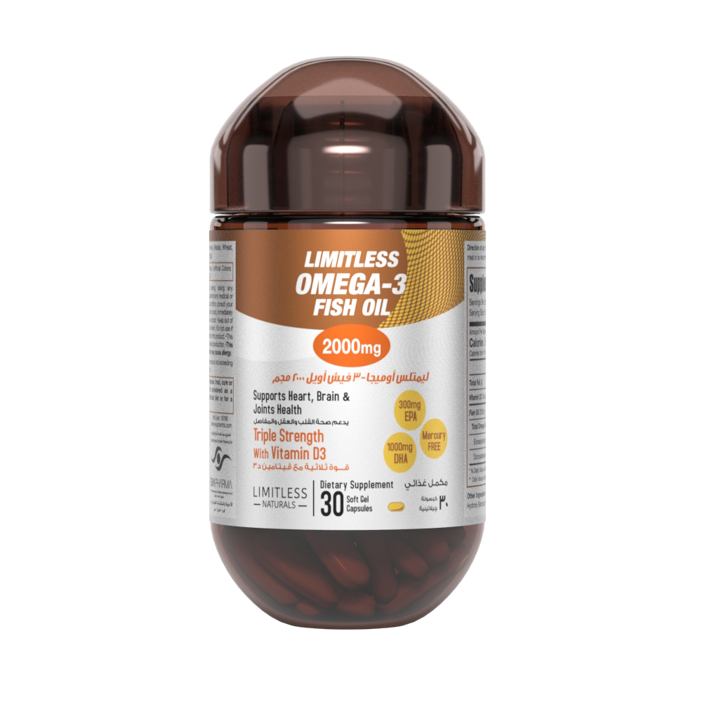 LIMITLESS OMEGA-3 30 TAB