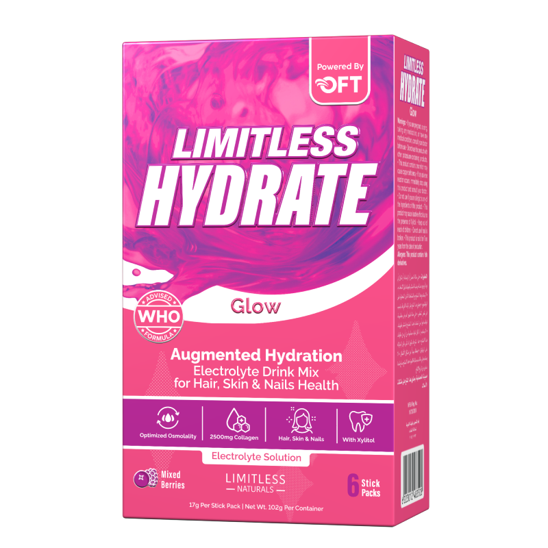 LIMITLESS HYDRATE GLOW 6 PACKS
