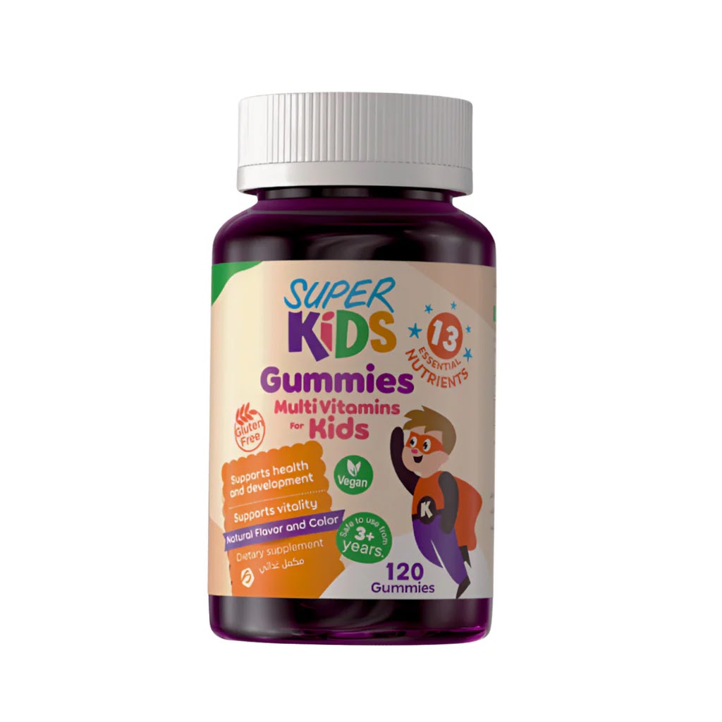 SUPER KIDS GUMMIES 120 PIECES