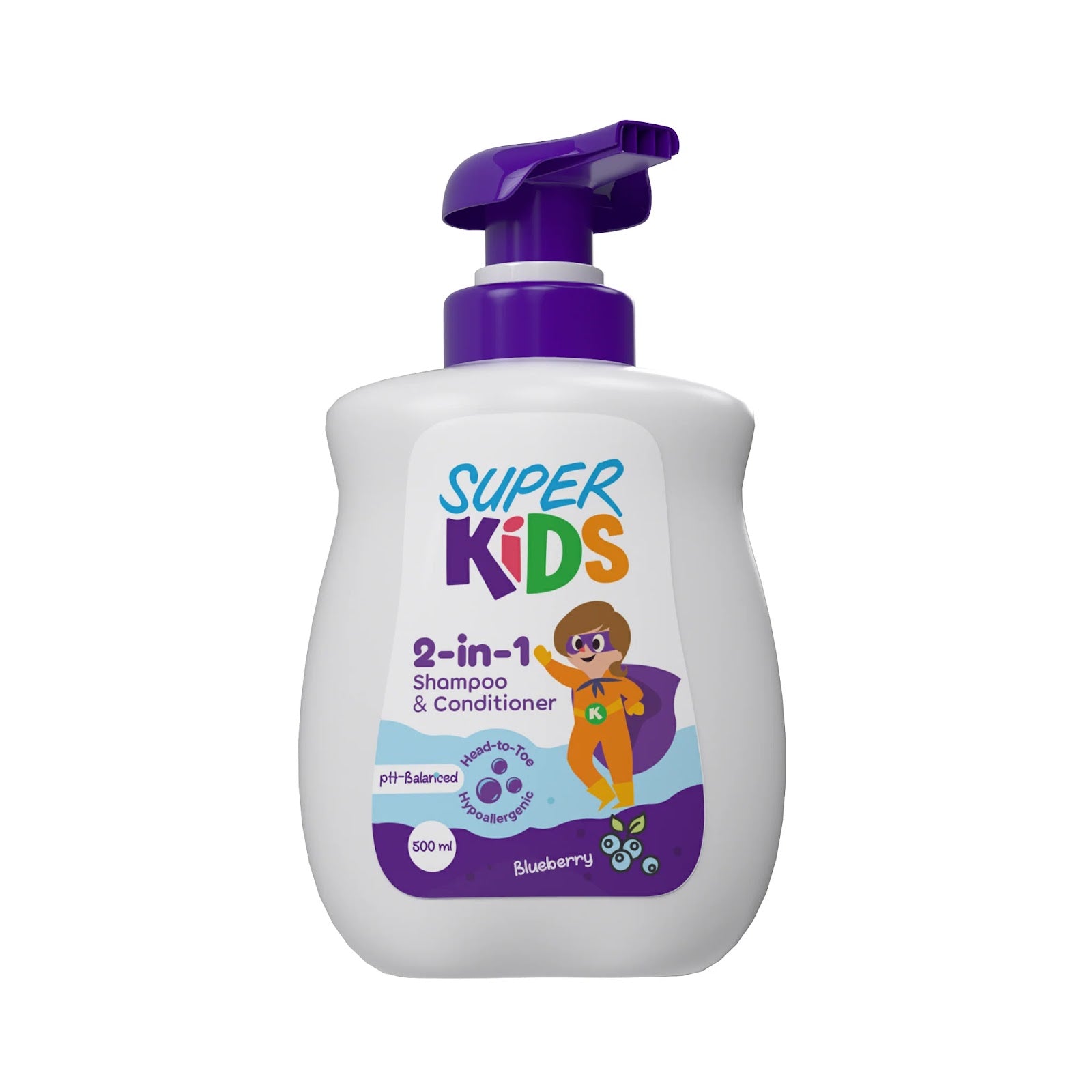 SUPERKIDS SHAMPOO AND CONDITIONER BATH GEL