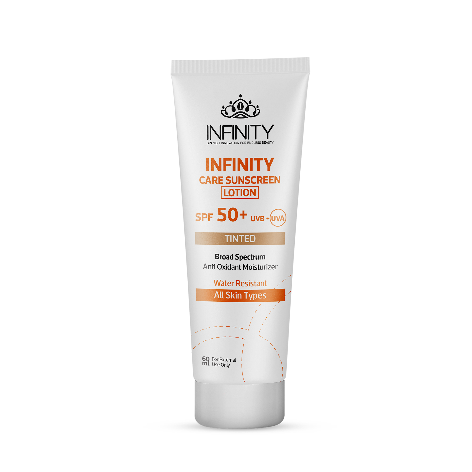 REF_P_0_INFINITY LOTION TINTED 50+