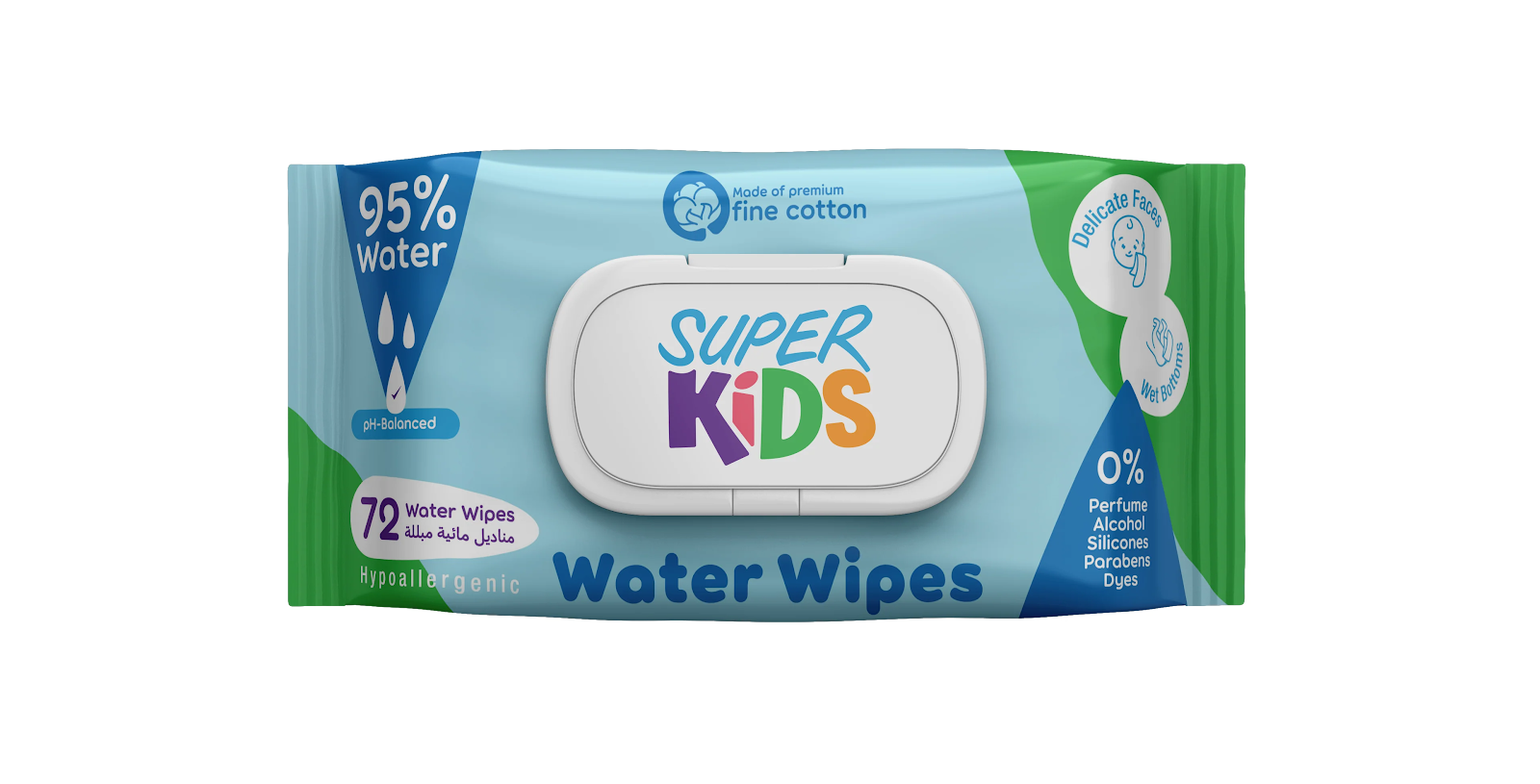 SUPERKIDS WATER WIPES