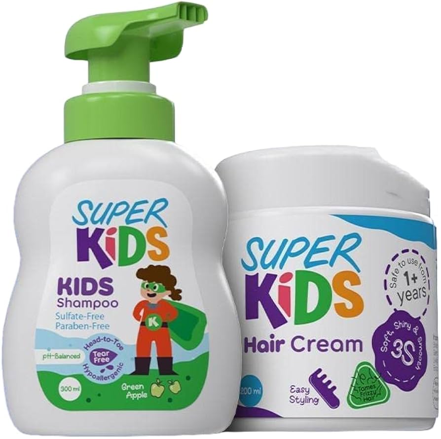 SUPERKIDS SHAMPOO AND CREAM OFFER