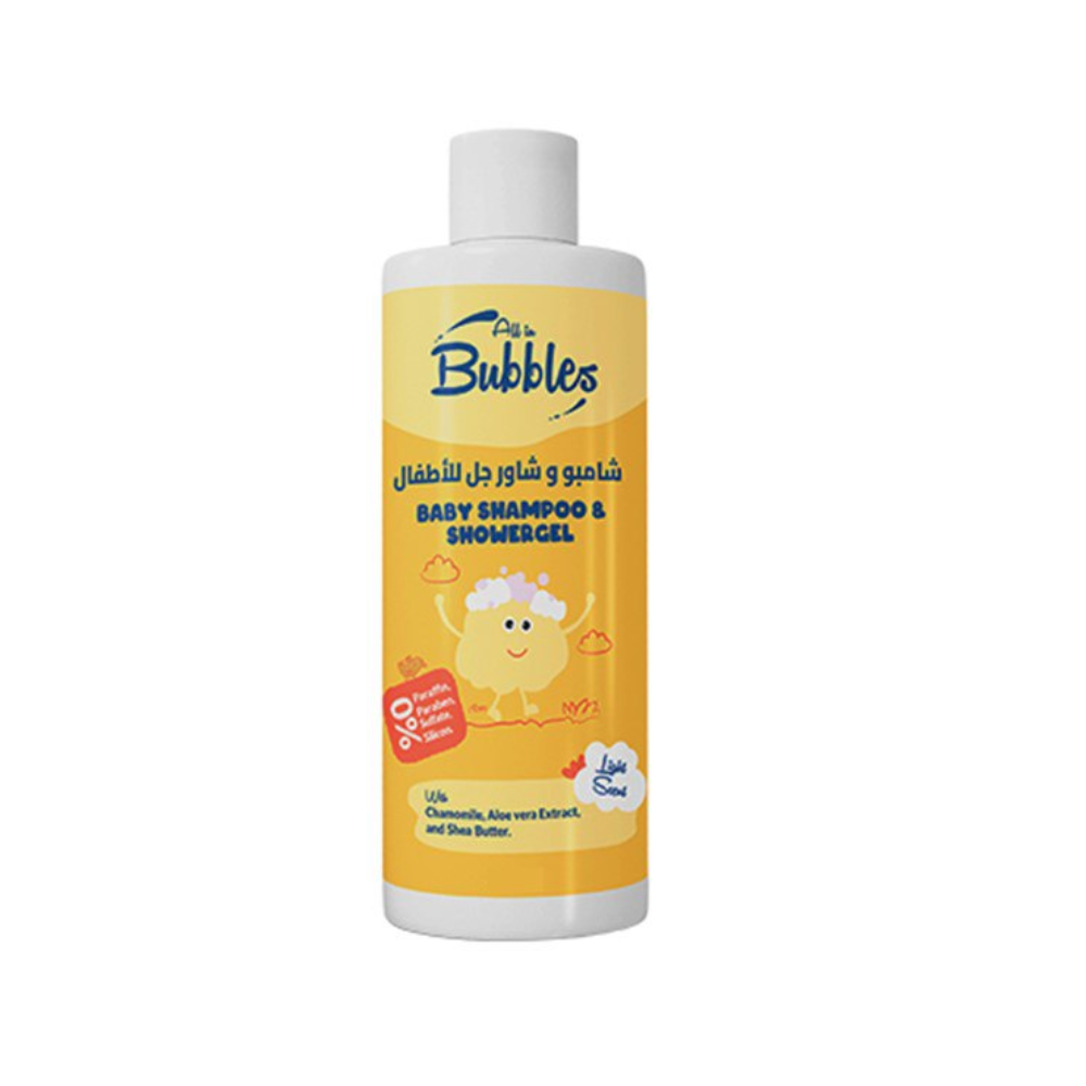 BUBBLES SHAMPOO AND SHOWER