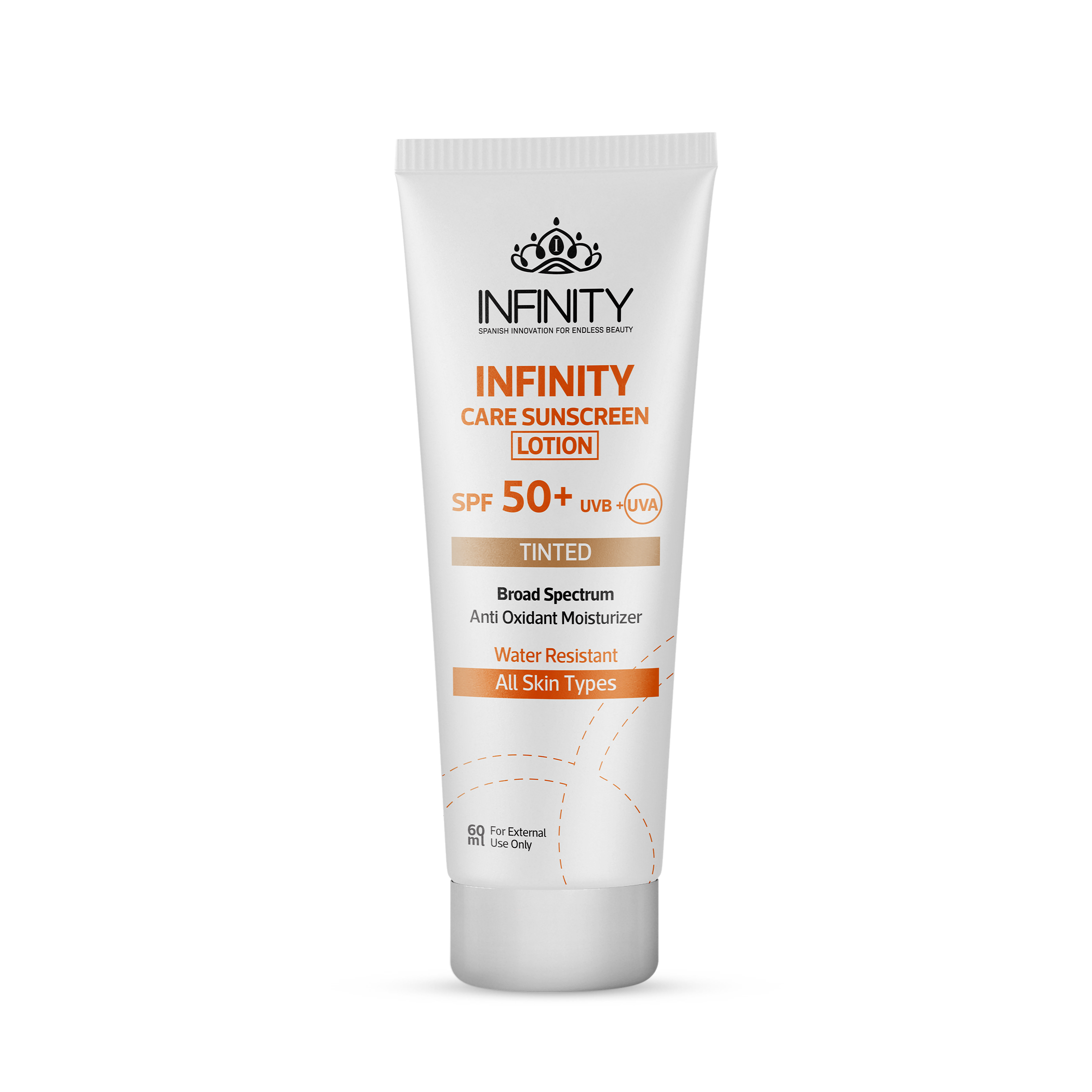 INFINITY LOTION TINTED 50+